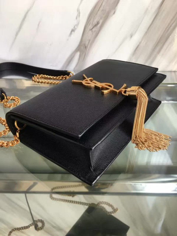 Y51 monogram kate gold tassel in grain de poudre embossed leather 5052 19cm x 12.5cm x 3.5cm