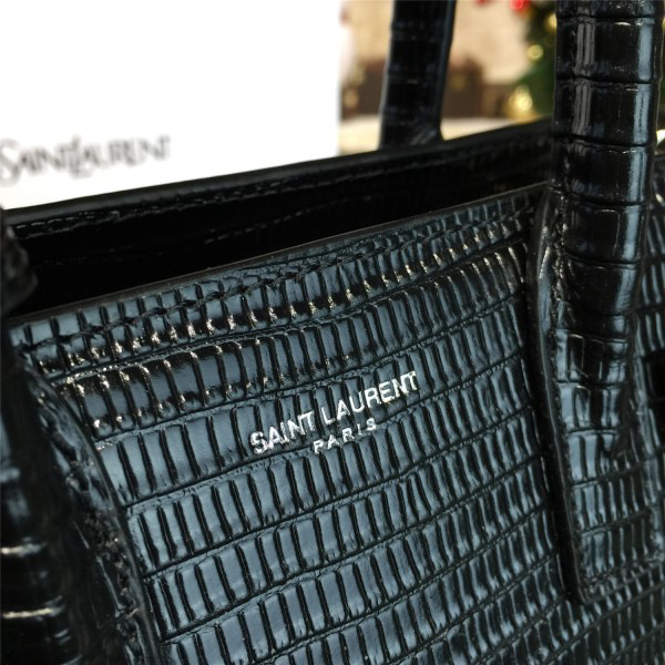 Y51 sac de jour nano crocodile embossed shiny leather 4922 22cm x 10cm x 18cm