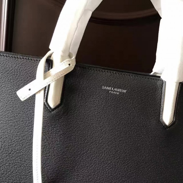 Y51 cabas rive gauche grain de poudre embossed leather 5142  30cm x 20cm x 11cm