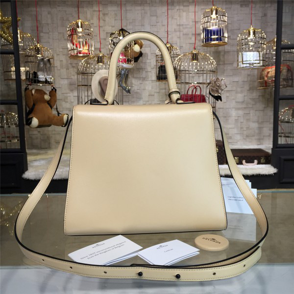 Delvaux mm brillant satchel apricot 1515  28cm x 14cm x 22.5cm