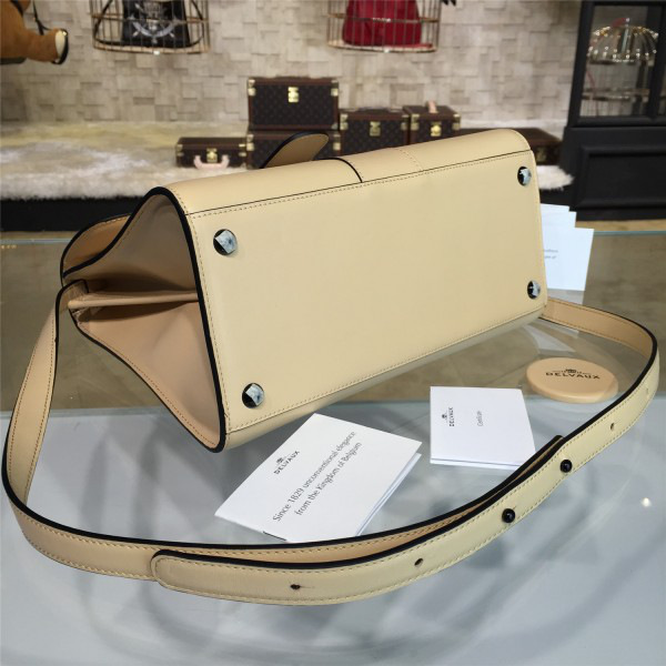 Delvaux mm brillant satchel apricot 1515  28cm x 14cm x 22.5cm