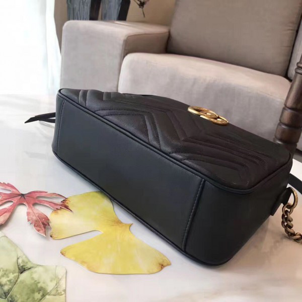 Gvc*1 gg marmont matelassé  2447 27cm x 24cmx 8cm