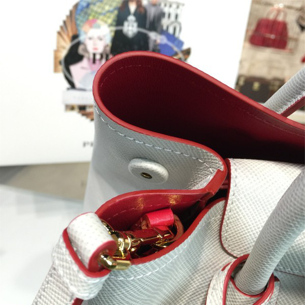 Pra*a double bag 4115  33cm x 13.5cm x 24cm