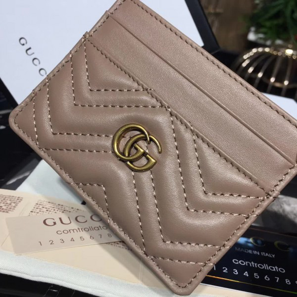 Gvc*1 gg leather card holder 03  10cmx7.5cm