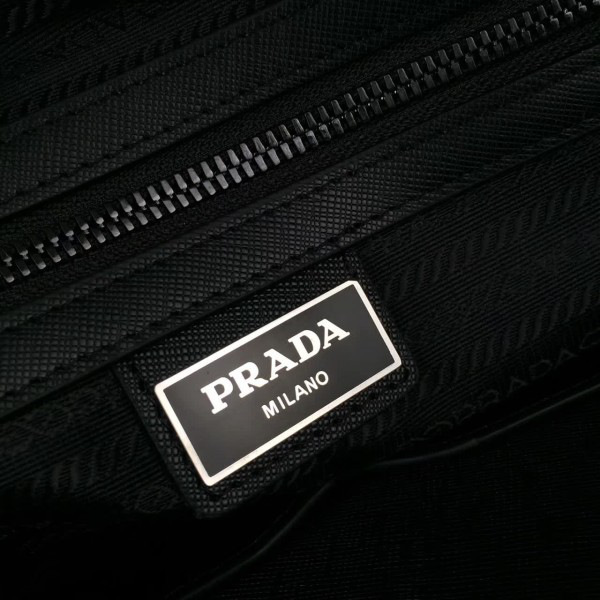 Pra*a leather briefcase 4295 36cmx6.5cmx28cm