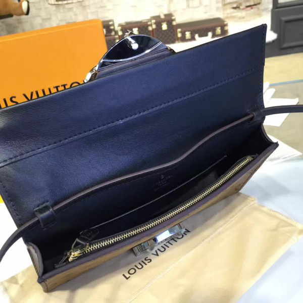 l0vis Vvtt0n column clutch reverse monogram canvas 25cm x 13cm x 4cm