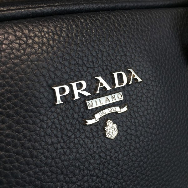 Pra*a leather briefcase 4212 36.5cm x 9cm x 28.5cm