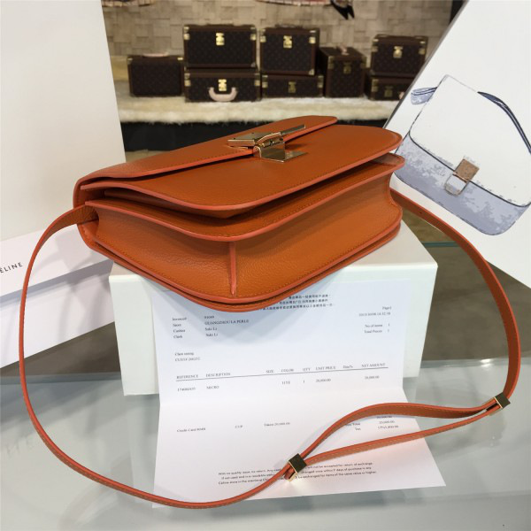 Ce1i*e leather classic box z1156  23.5cm x 8cmx 18.5cm