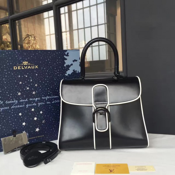 Delvaux mini brillant satchel smooth leather 1470 20cm x 10cm x 16cm