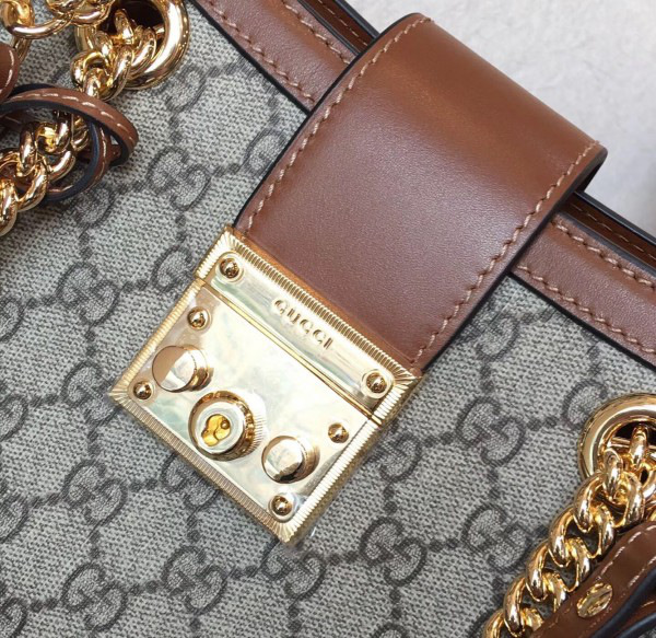 Gvc*1 gg leather padlock cohotbag 2154