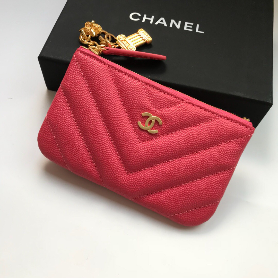 Ch**el wallet 82365 red