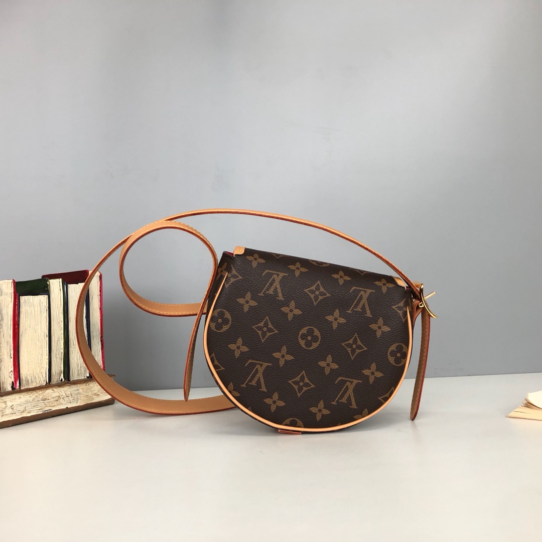 l0vis Vvtt0n tambourin monogram canvas m44860 19 x 9 x 16 cm