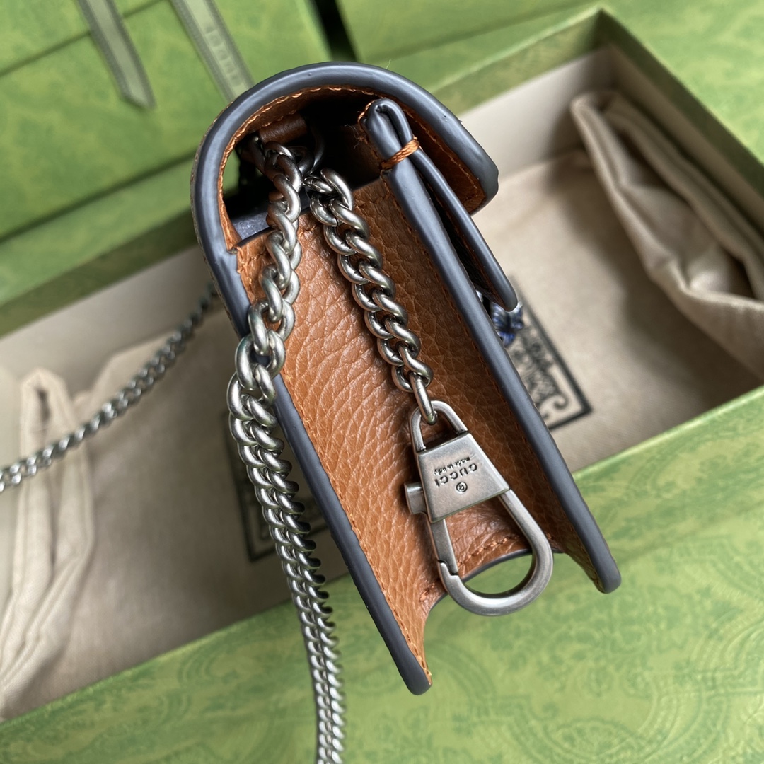 gvc*1 dionysus S*per mini bag blue and ivory 476432 16.5 x 10 x 4.5 cm