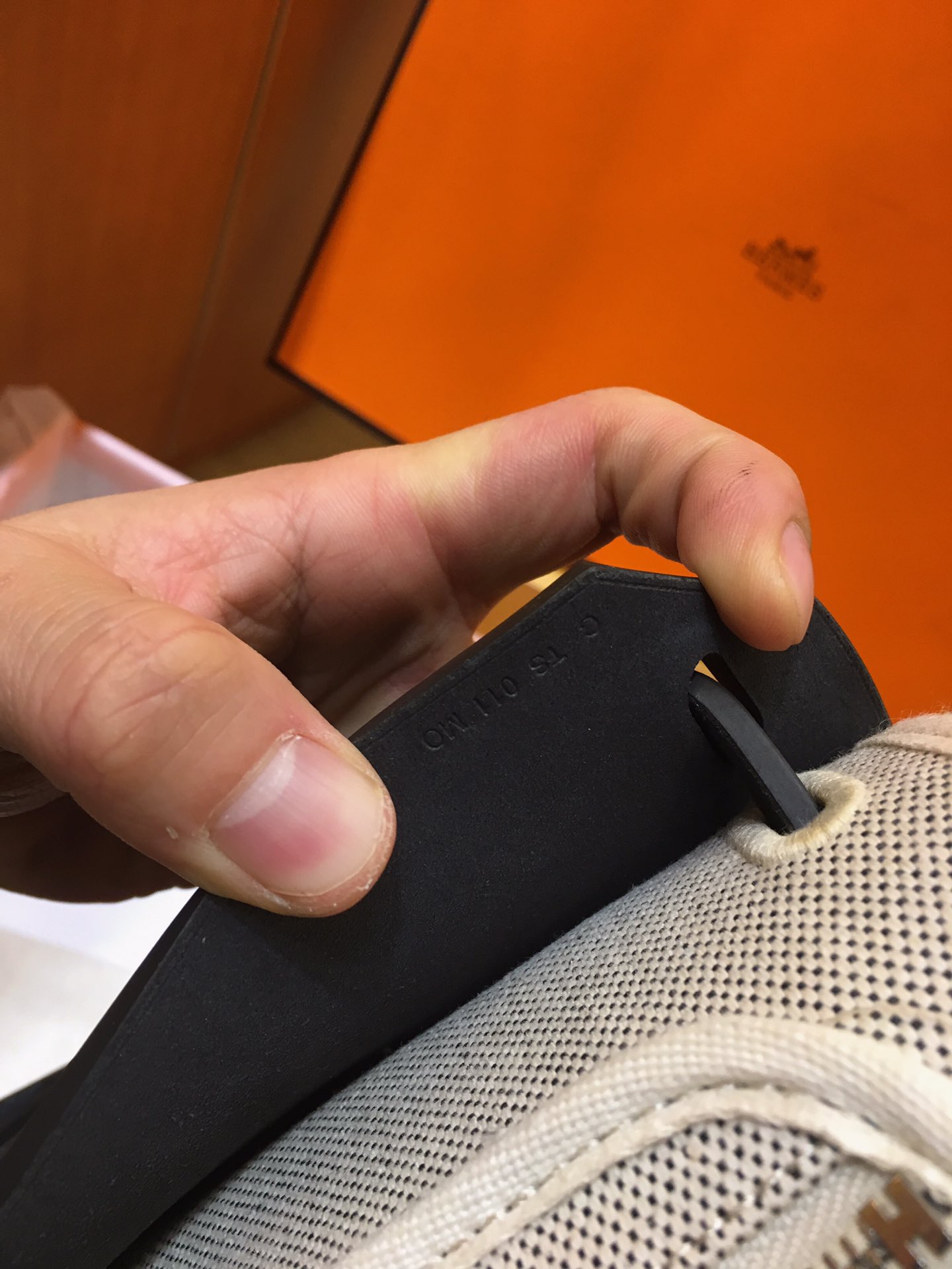 H**me5 herbag zip 31 pm retourne bag white and black 078971 25 x 31 x 10 cm