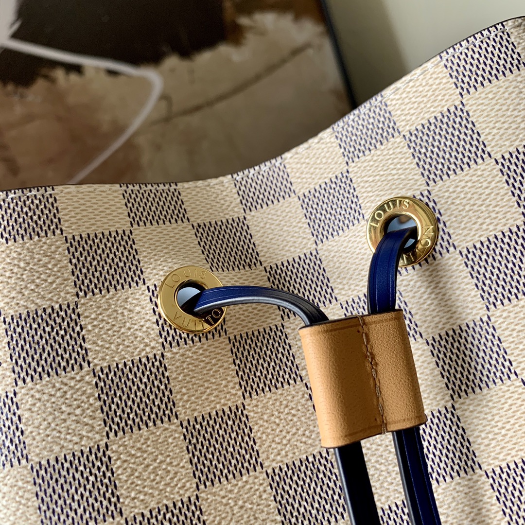 l0vis Vvtt0n nÉonoÉ mm damier azur in blue n50042 26cm