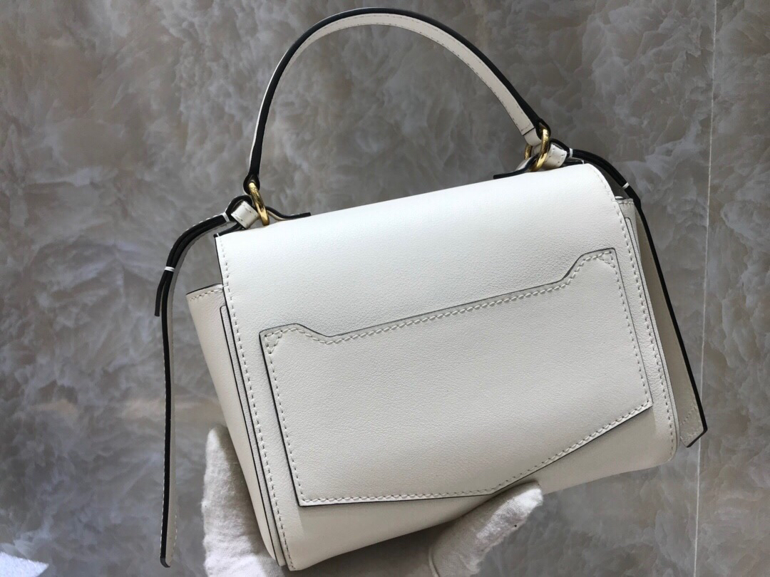 GIVENCHY SMALL EDEN BAG White 19 × 14 × 5.5 cm