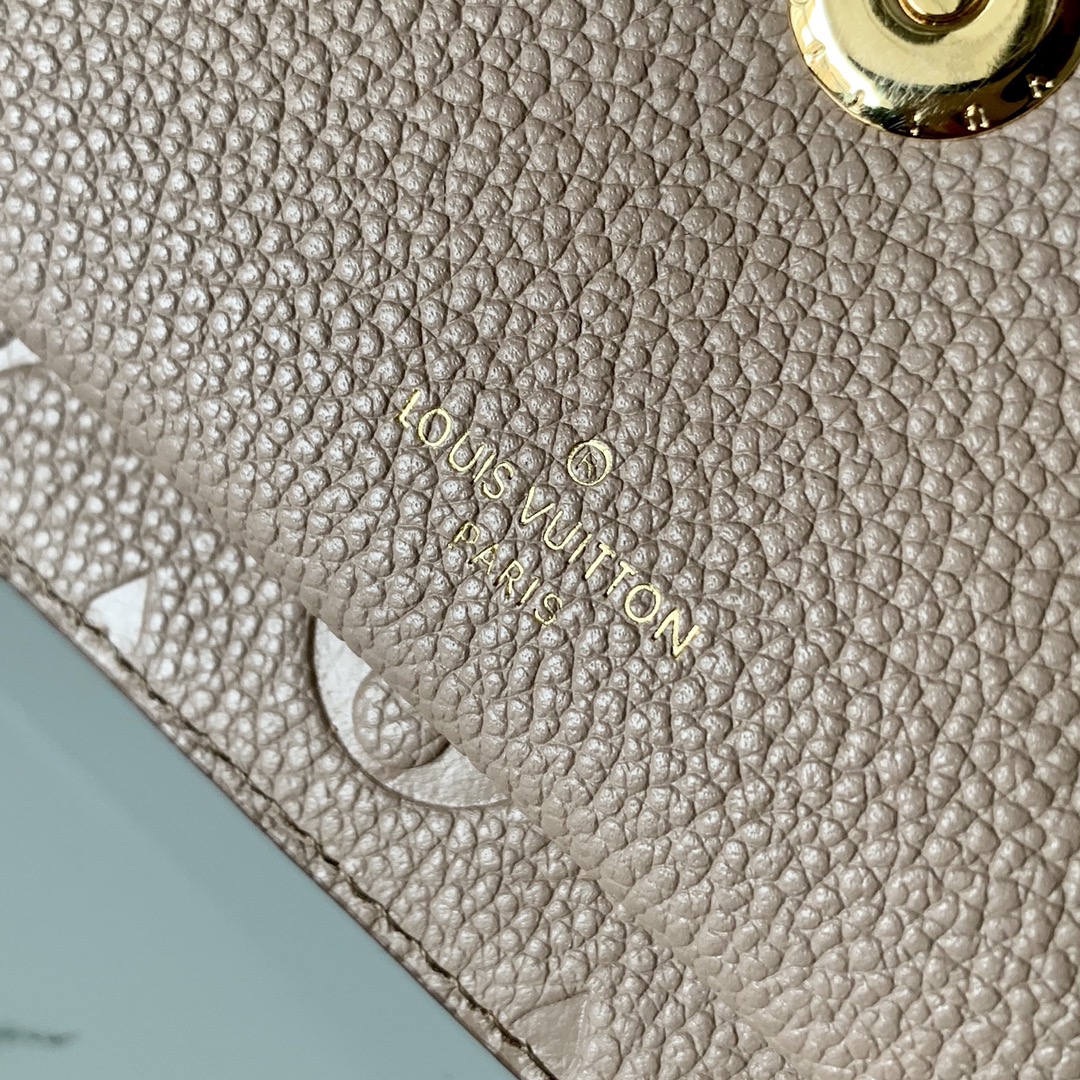 l0vis Vvtt0n vavin chain wallet monogram empreinte leather beige m67839 19 x 12.5 x 4 cm