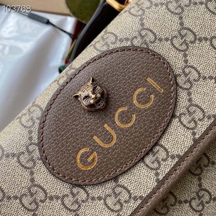 Gvc*1 small neo vintage messenger bag gg svp*me canvas beige 501050 22 x 16.5 x 4 cm