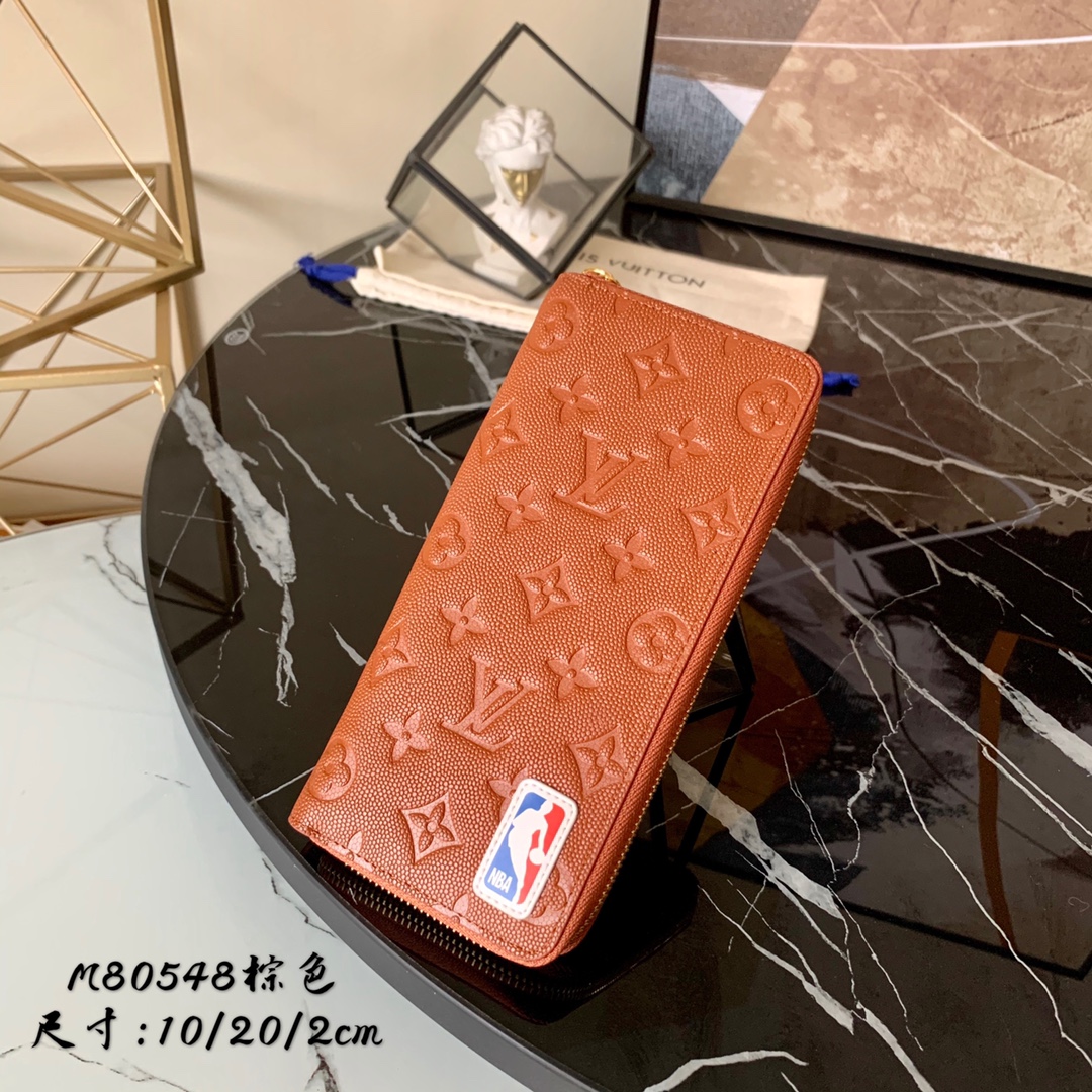l0vis Vvtt0n lvxnba zippy wallet vertical embossed grain leather m80548 10 x 20 x 2 cm