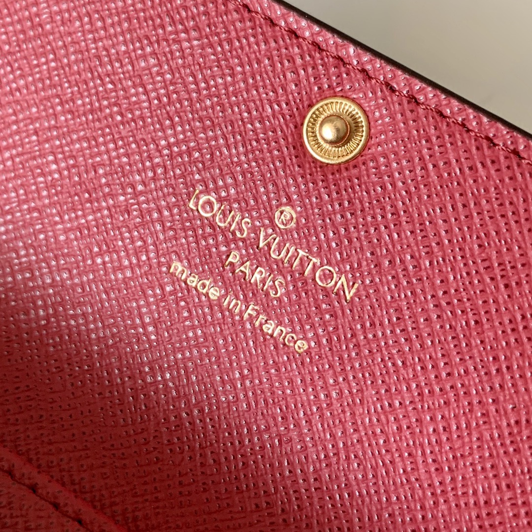 l0vis Vvtt0n 6 key holder monogram canvas fuchisa m60701 10 x 7 cm