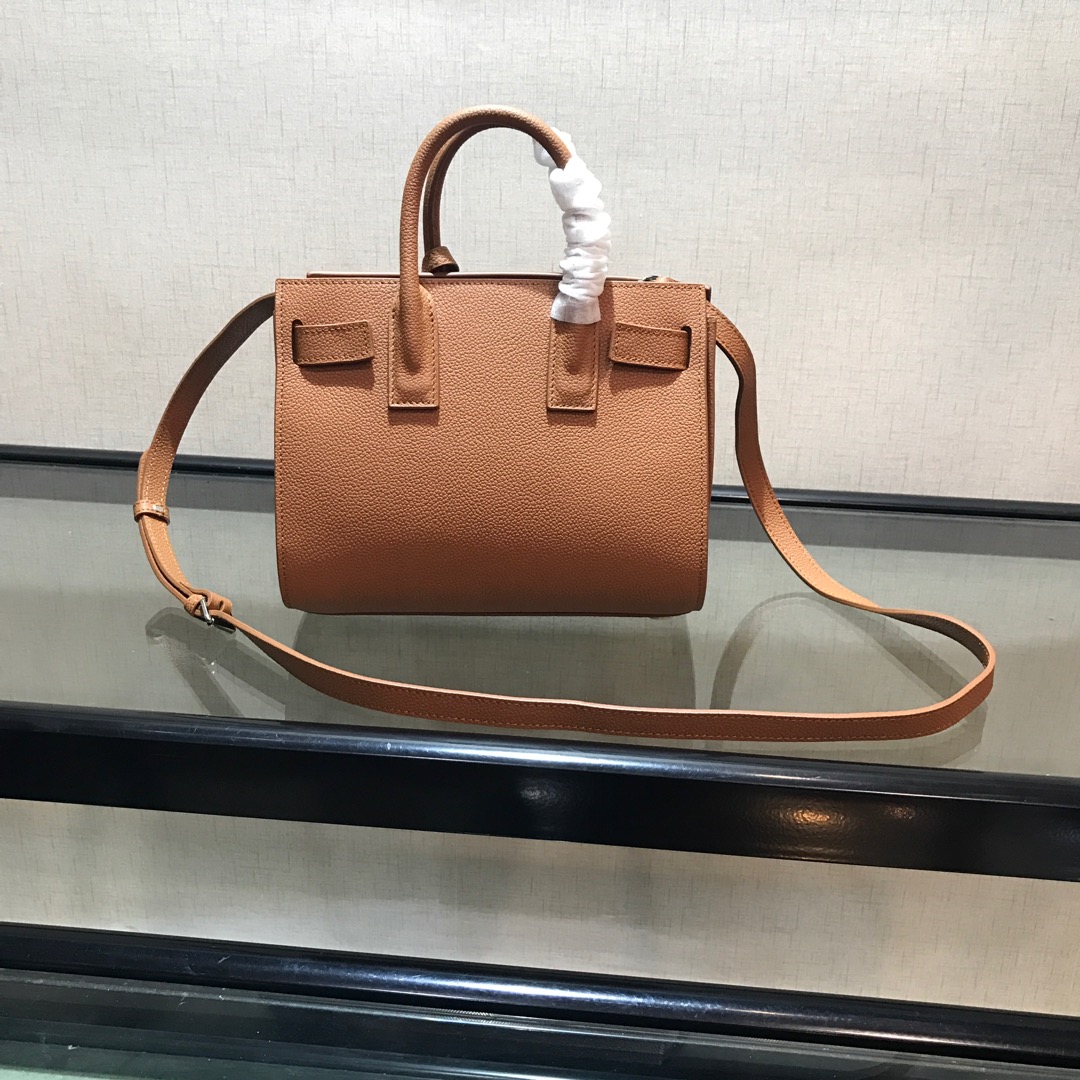 Y51 nano classic sac de jour in grained leather brown 392035 22 x 18 x 11 cm