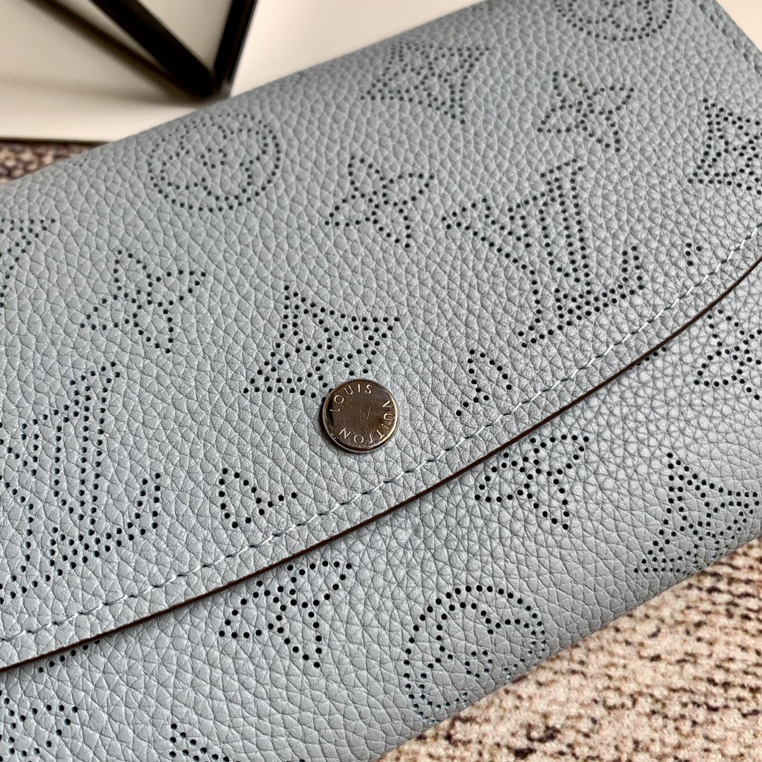 l0vis Vvtt0n iris wallet monogram pattern blue m60145 19 x 12 x 2 cm