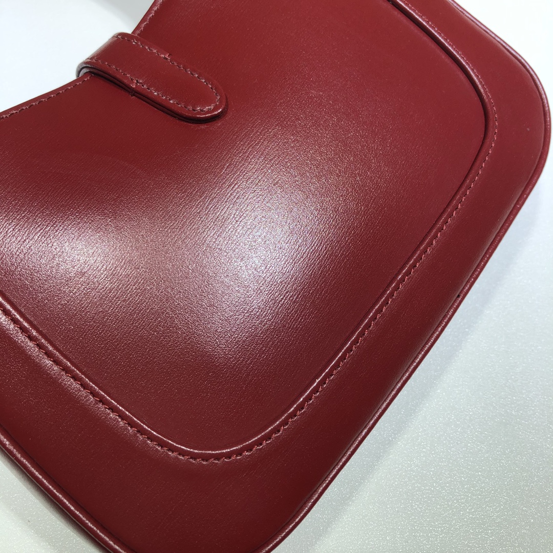 Gvc*1 mini jackie 1961 shoulder bag leather red 637091 19 x 13 x 3 cm