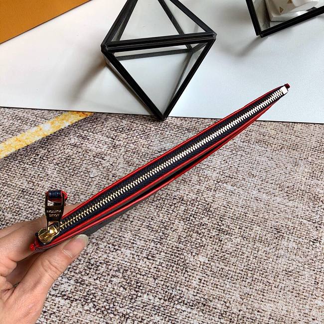 l0vis Vvtt0n pochette mélanie bb blue and red m68712 20 x 10 x 0.3 cm