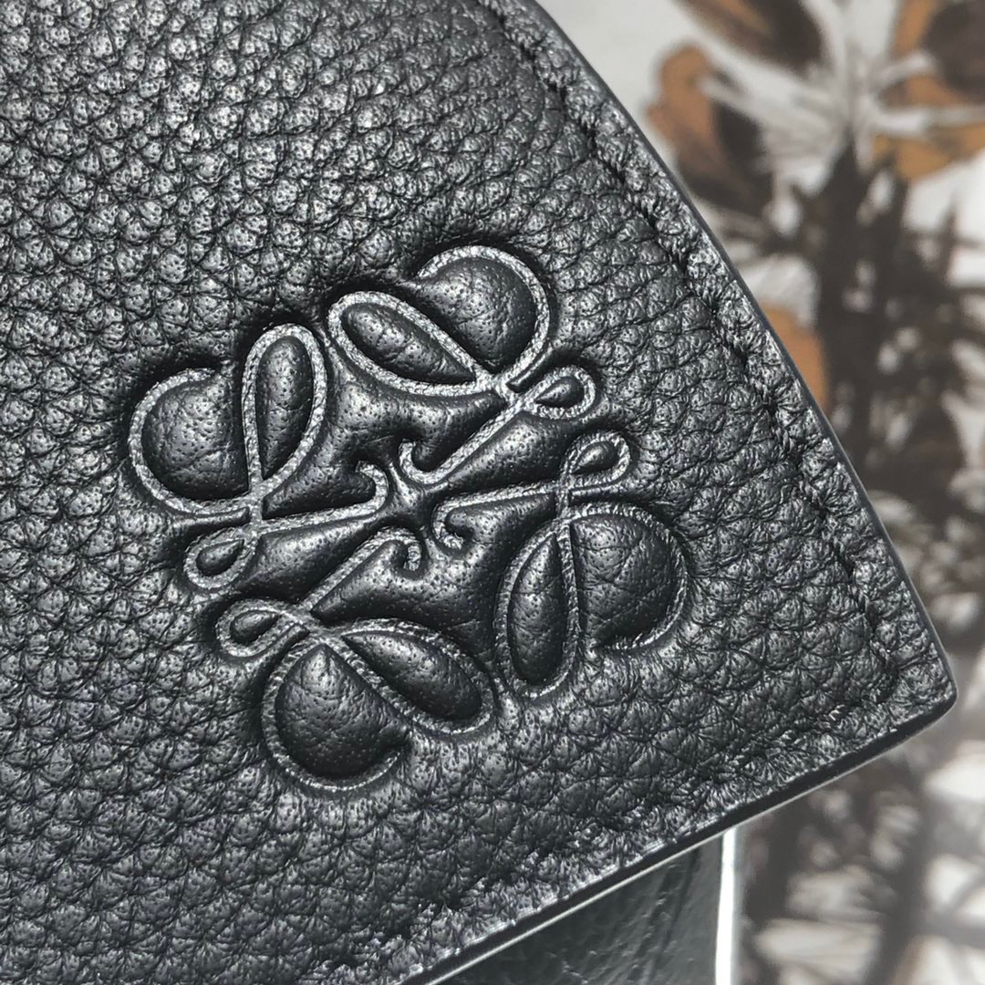 L0ew* medium puzzle bag soft grained calfskin gold metal black 32212kbs20 29 x 18 x 12 cm