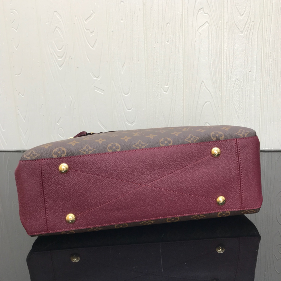 l0vis Vvtt0n surÈne mm monogram canvas burgundy m43772 36 x 26 x 13 cm