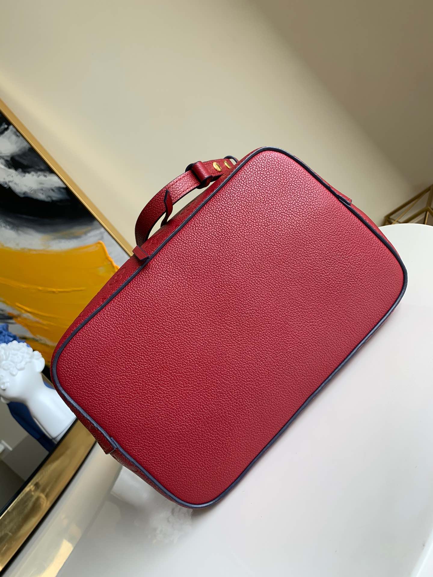 l0vis Vvtt0n nÉonoÉ mm monogram empreinte leather red m45306 26 cm