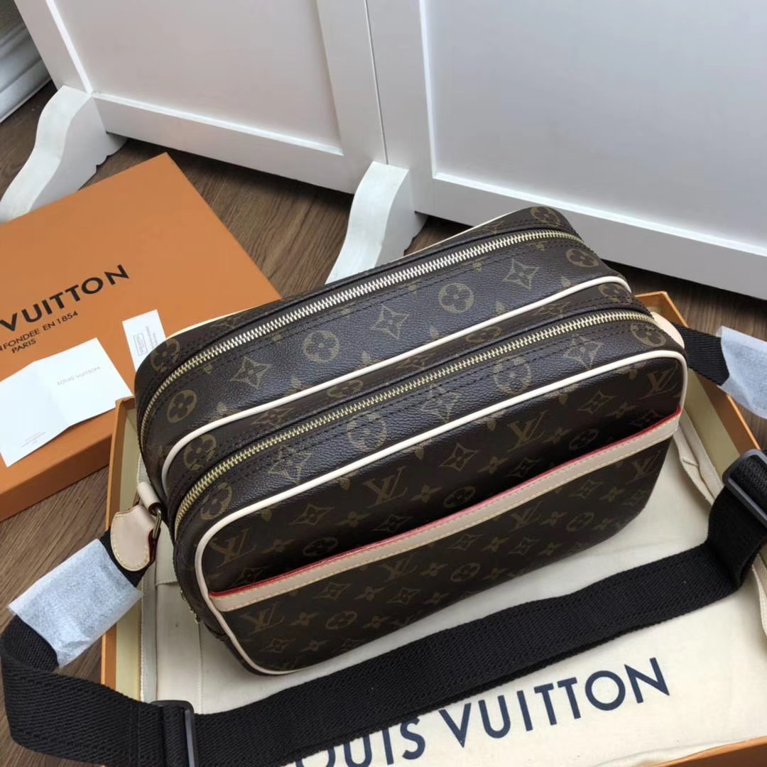 l0vis Vvtt0n reporter gm messenger bag brown m45254 28 x‌ 21 x 11 cm