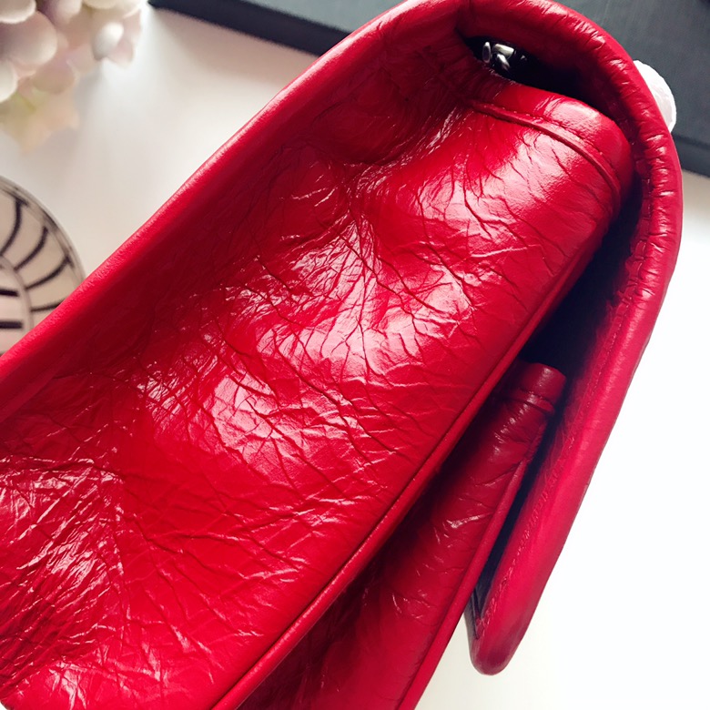 Y51 niki baby in lambskin leather red 5330371 22 x 16.5 x 12 cm