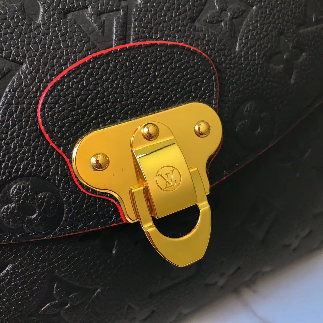 l0vis Vvtt0n georges bb monogram empreinte leather marine rouge m53942 27.5 x 17 x 11.5 cm