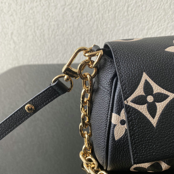 l0vis Vvtt0n favorite black and beige m45836 24 x 14 x 9 cm