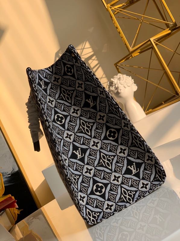 l0vis Vvtt0n since 1854 onthego gm monogram flowers gray m57207 41cm