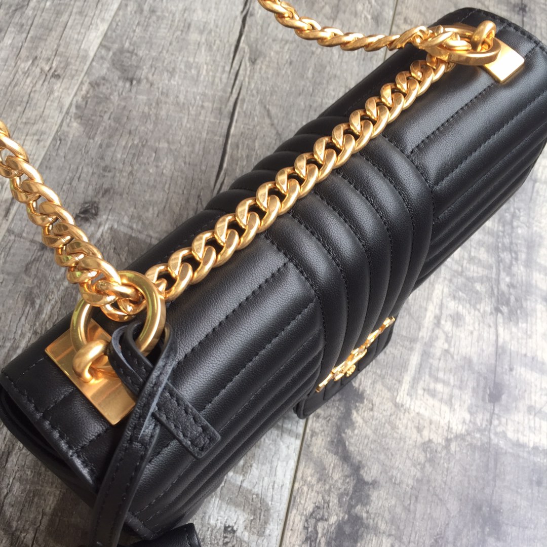 Pra*a medium leather diagramme bag black 1bd108 24 x 14 x 6 cm