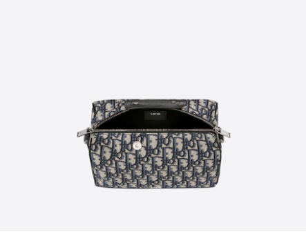 D10r lingot 22 bag beige and black D10r oblique jacquard 22cm