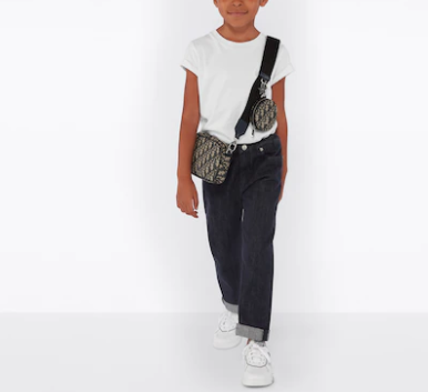 D10r small multifunctional bag beige and black m9908 19cm