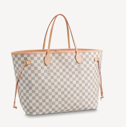 LV Neverfull Mommy shopping GM bag white 40cm m32231