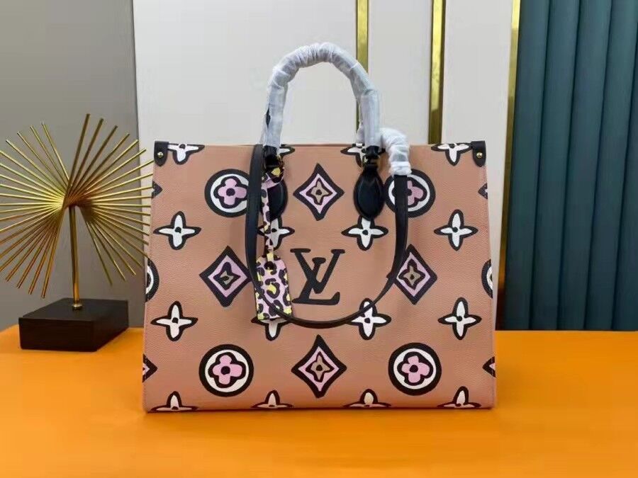 LV ONTHEGO BAG M8664 GM 41CM