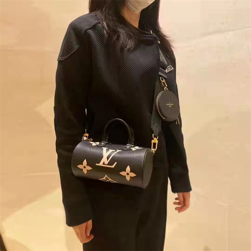 LV Papillon BB Bicolor Monogram Empreinte M45980 20cm