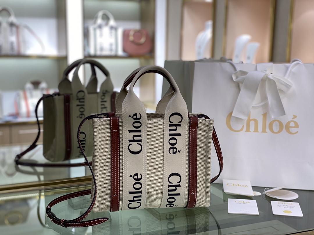 Chloe Woody tote bag N7666 26.5cm 03