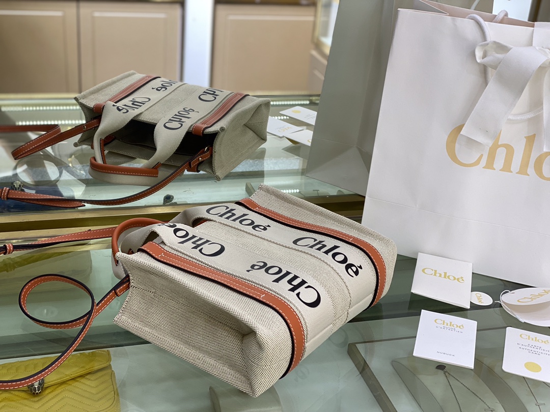 Chloe Woody tote bag N7666 26.5cm 04
