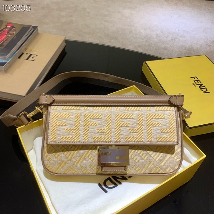 F**di baguette logo bag mm 83329b45 26cm