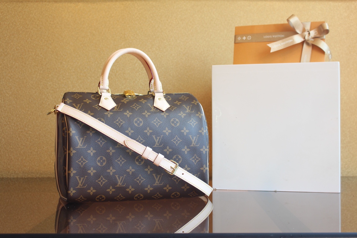 LV Speedy Bandouliere 30 M41112- 30 x 21 x 17 cm