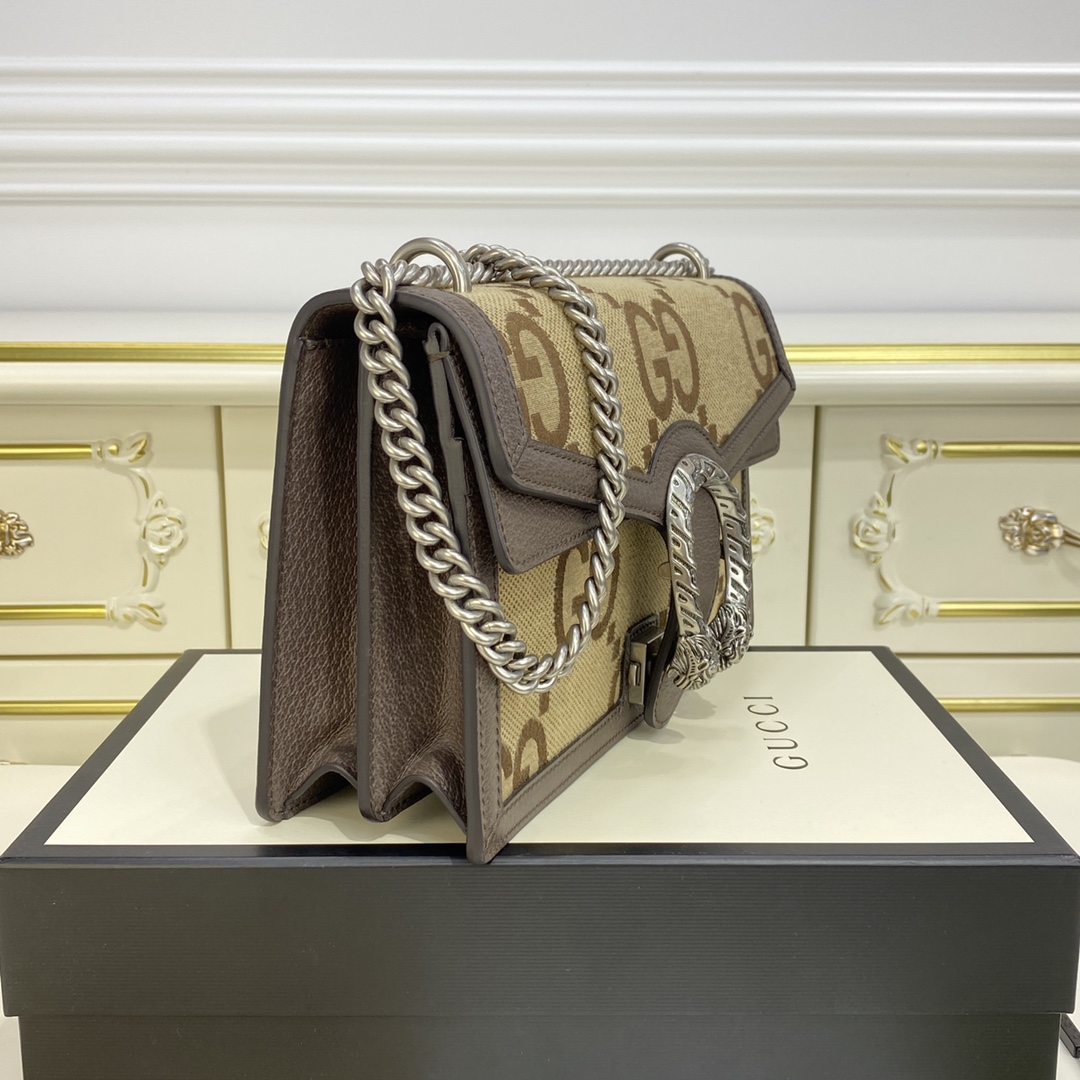 Gvc*1 small dionysus shoulder bag with large gg 400249 - 28x17x9cm