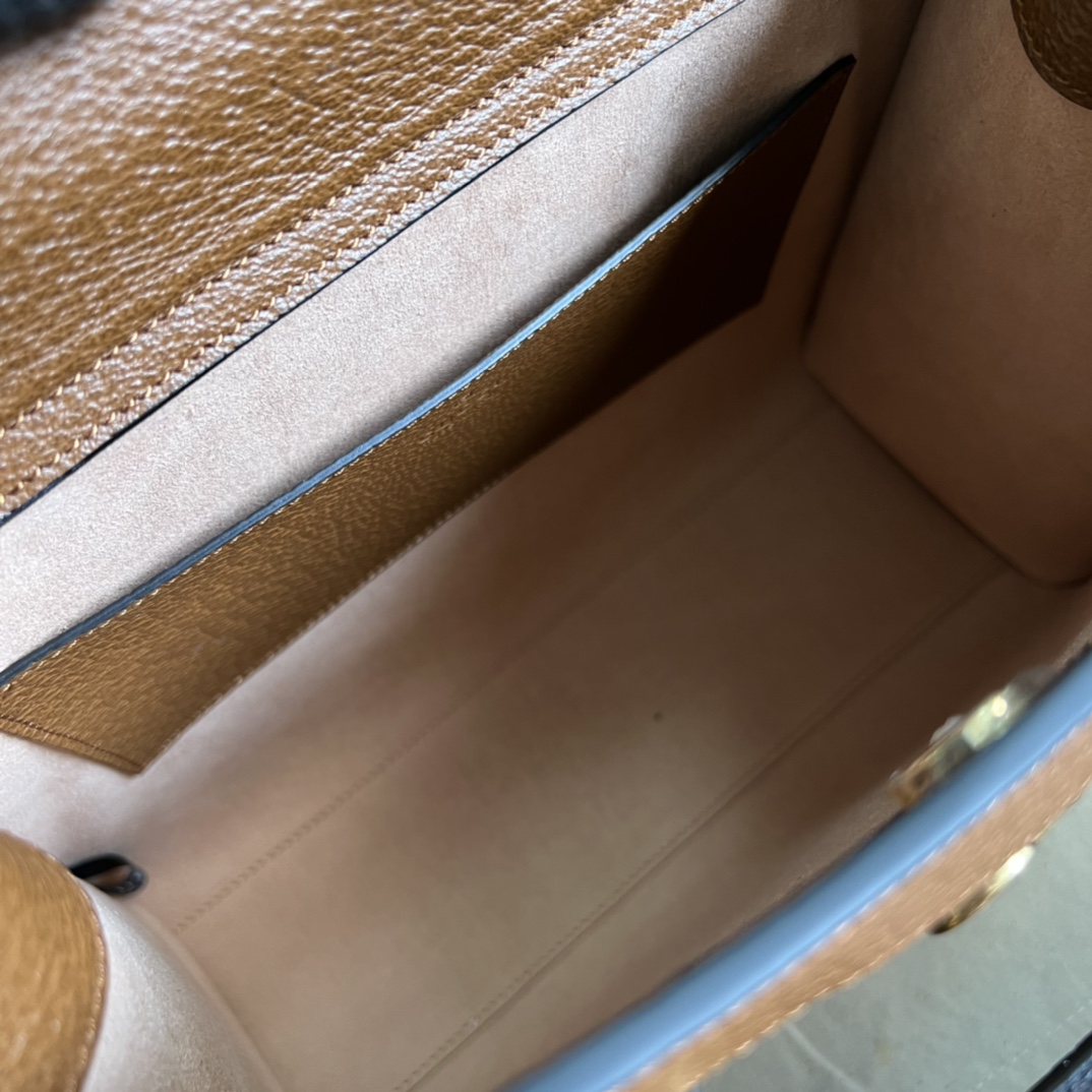 Gvc*1 diana medium tote bag cuir leather 678842 - 35 x 30 x 14cm