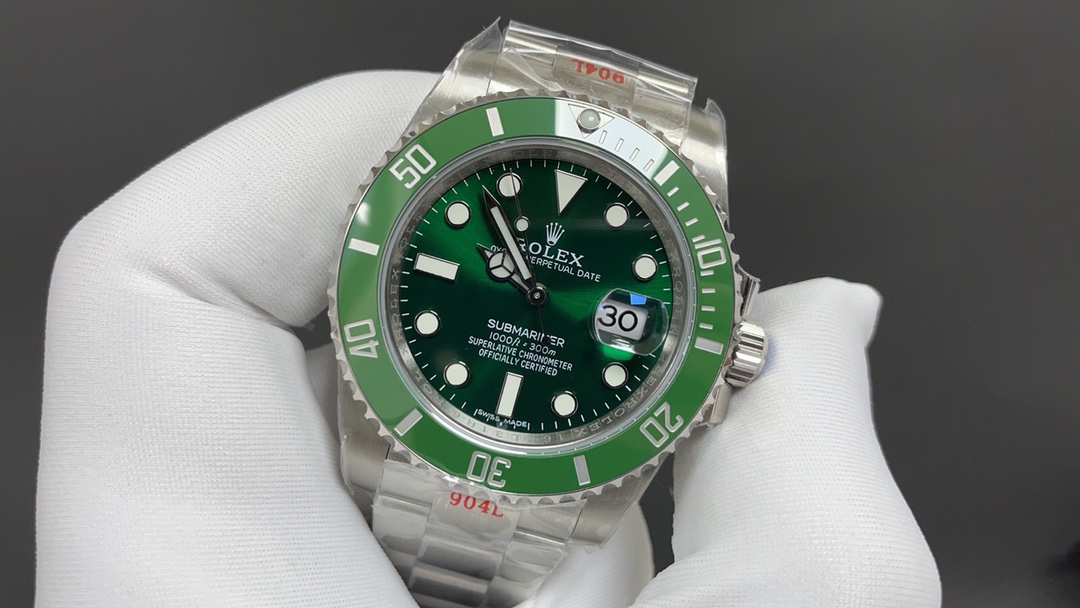 R01ex submariner green dial green